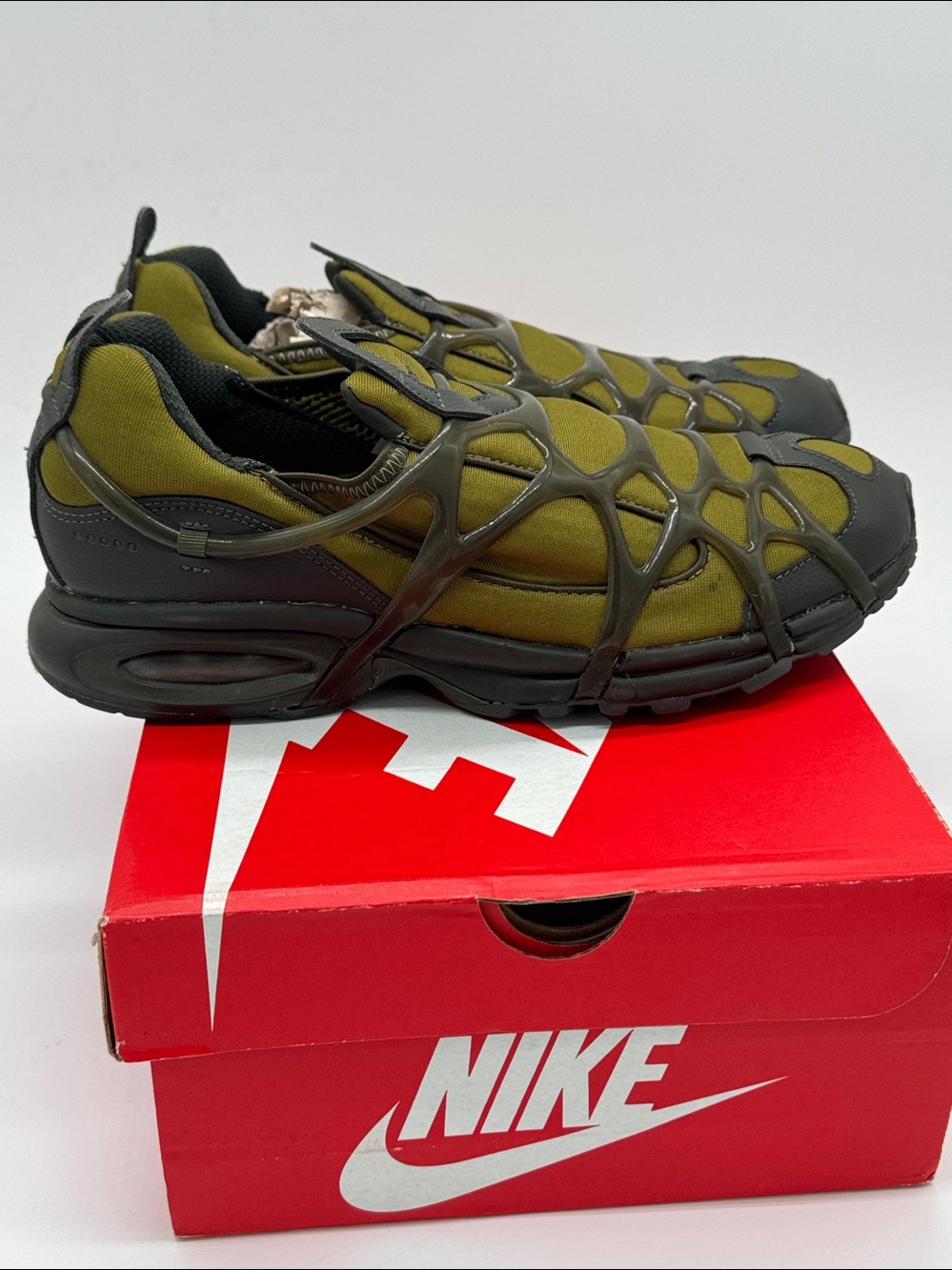 Nike Men's Air Kukini Casual Shoes in Green/Pilgrim - Picture 4 of 8